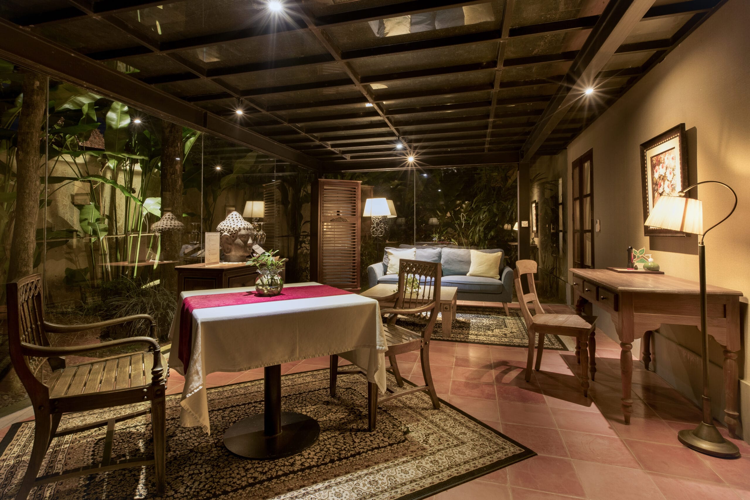 Terrace area Villa 204 Night-2
